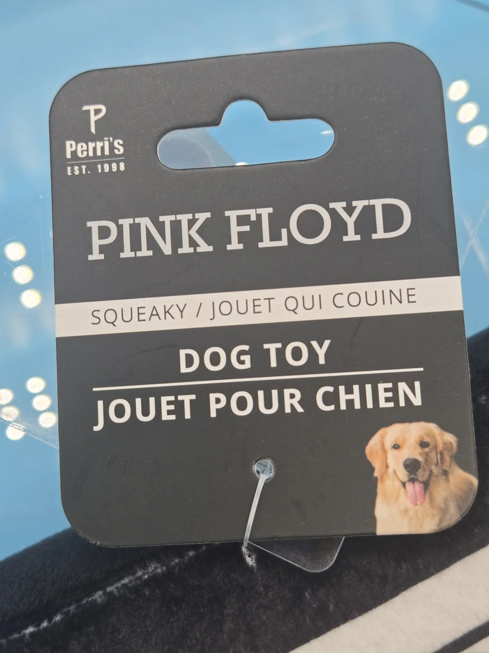 Pink Floyd Dog Toy & Red Ball Squeak Dog Toy Set- 2 Pack